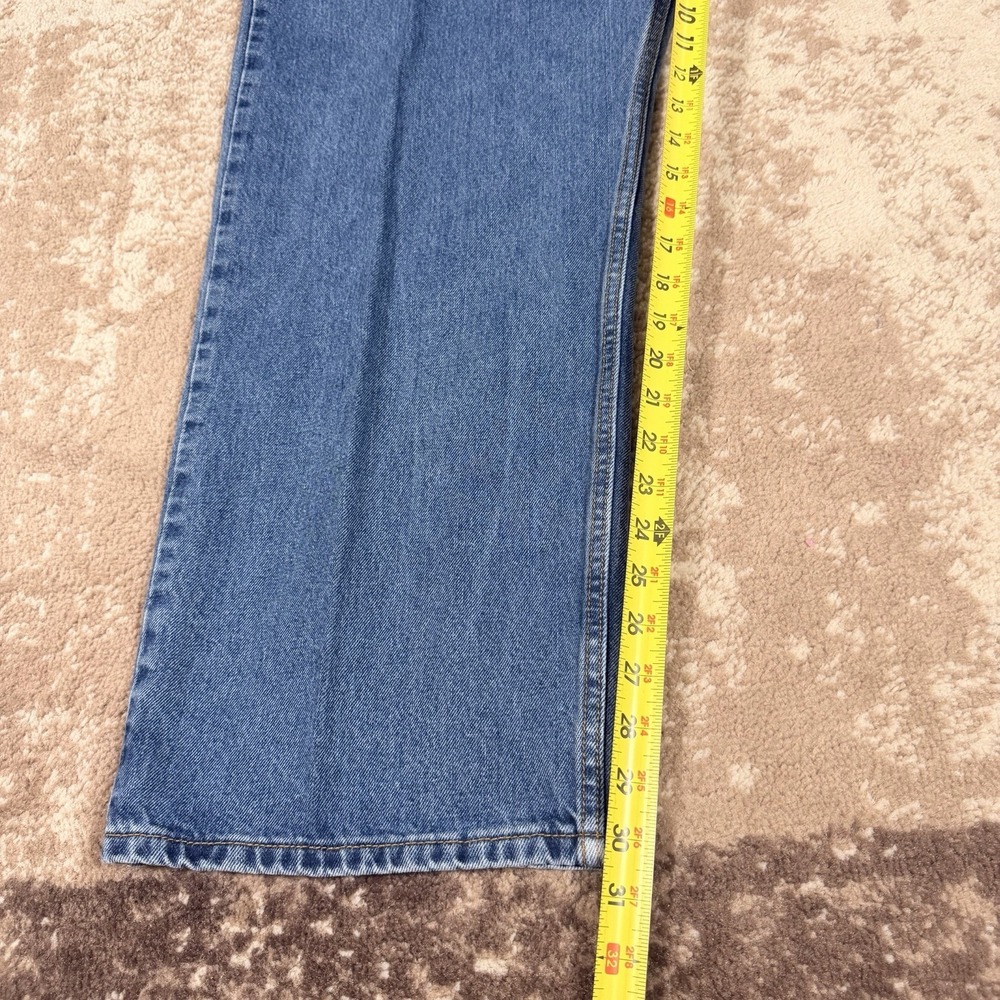 VTG Levi's 505 Regular Fit Classic Men's Blue Y2K Jeans 48x30 Straight Denim - Picture 3 of 10